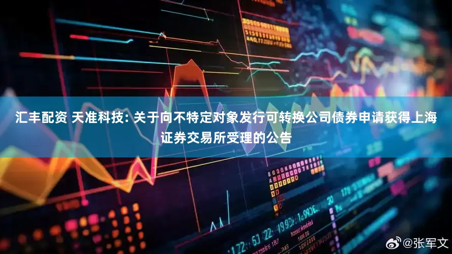 汇丰配资 天准科技: 关于向不特定对象发行可转换公司债券申请获得上海证券交易所受理的公告
